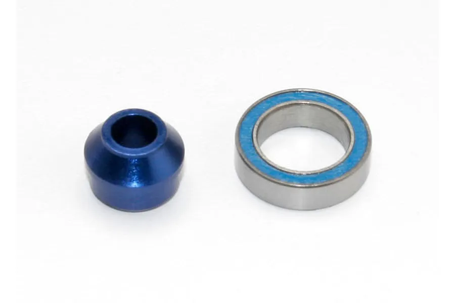 Traxxas Blue 6061-T6 Aluminium Bearing Adapter w/ Ball Bearing image 5515
