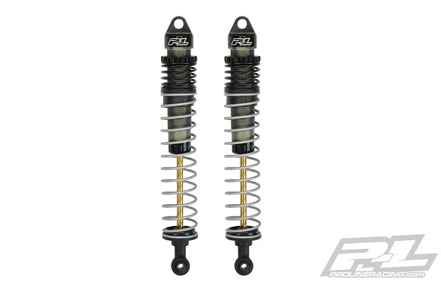 Pro-Line Gunmetal Aluminium PowerStroke Threaded Shocks 2Pcs image 55162
