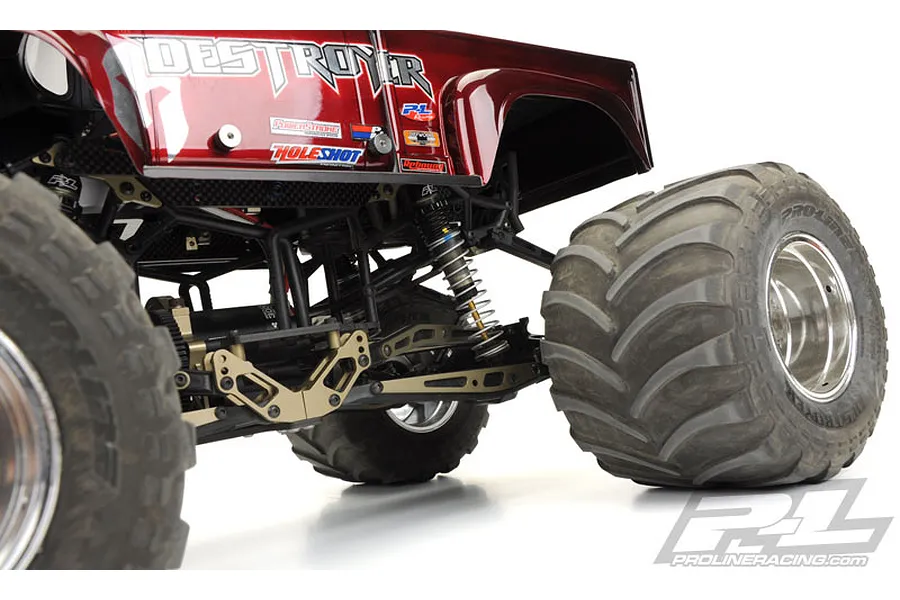 Pro-Line Gunmetal Aluminium PowerStroke Threaded Shocks 2Pcs image 55166