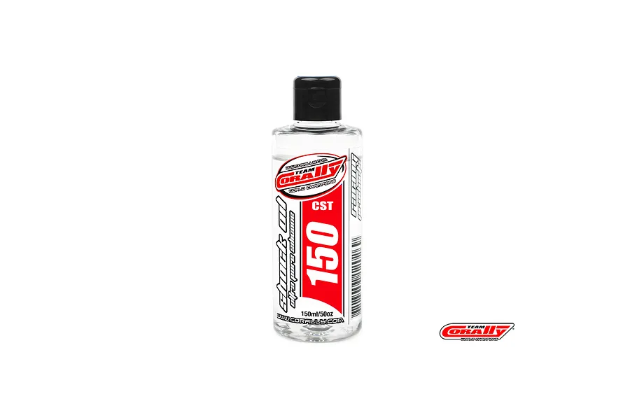Team Corally Ultra Pure 150cSt Silicone Shock Oil 150ml image 55227