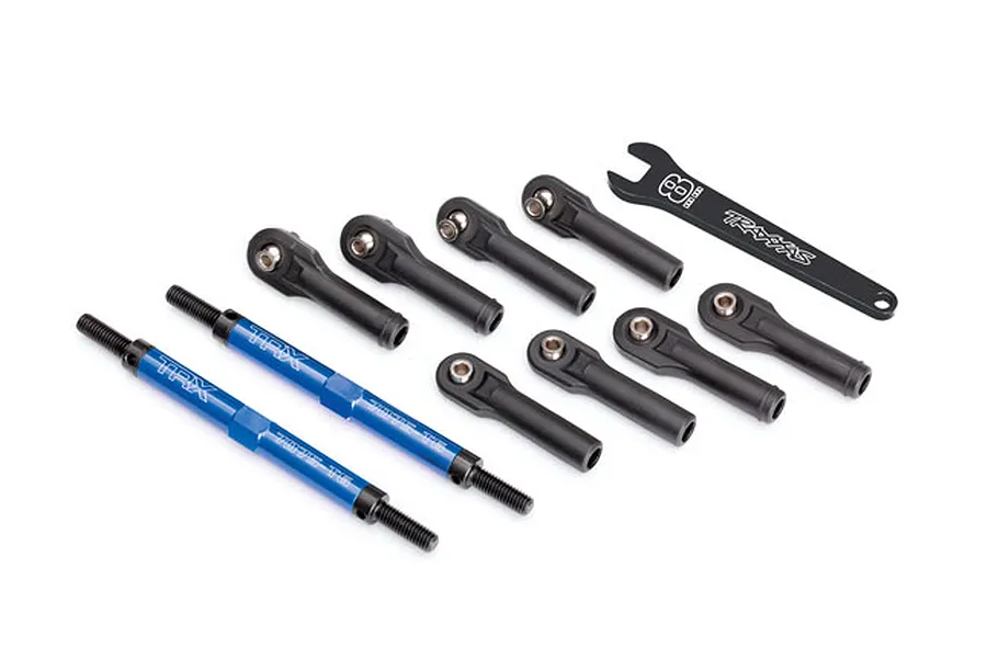 Traxxas Blue Aluminium 144mm Adjustable Linkages Set 11Pcs image 55305