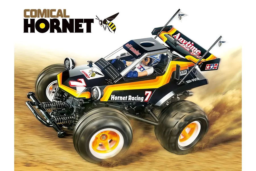 Tamiya WR-02CB Comical Hornet RC Buggy Electric 2WD 1/10 Scale Kit image 55341