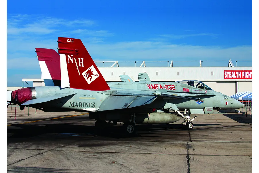Academy 1/72 USMC F/A-18A+ &amp;quot;VMFA A-232 Red Devils LE&amp;quot; Fighter Scaled Plastic Model Kit w/ RAAF Insignia image 55396
