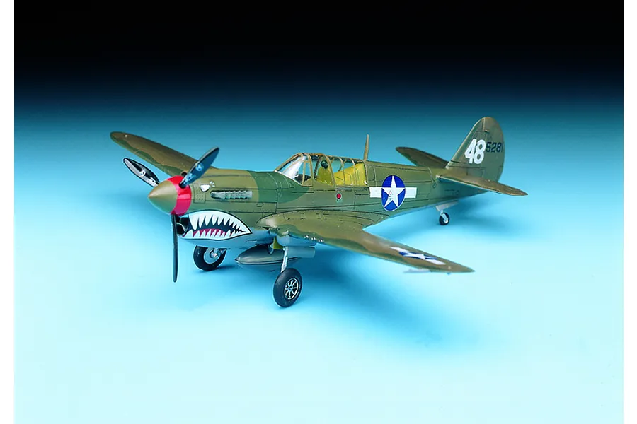 Academy 1/72 RAAF P-40M/N Fighter Scaled Plastic Model Kit w/ Australian Forces Insignia image 55410