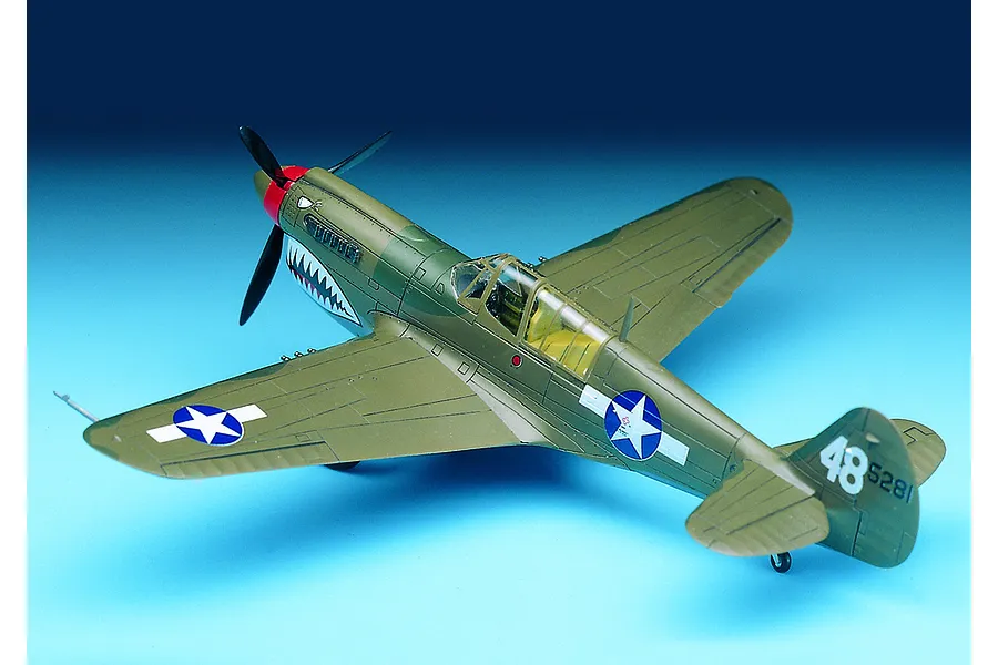 Academy 1/72 RAAF P-40M/N Fighter Scaled Plastic Model Kit w/ Australian Forces Insignia image 55411