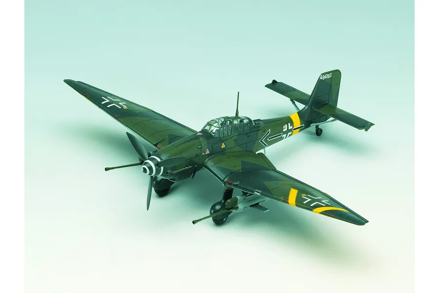 Academy 1/72 JU87G-2 Stuka &amp;quot;Kanonen Vogel&amp;quot; Fighter Scaled Plastic Model Kit image 55414