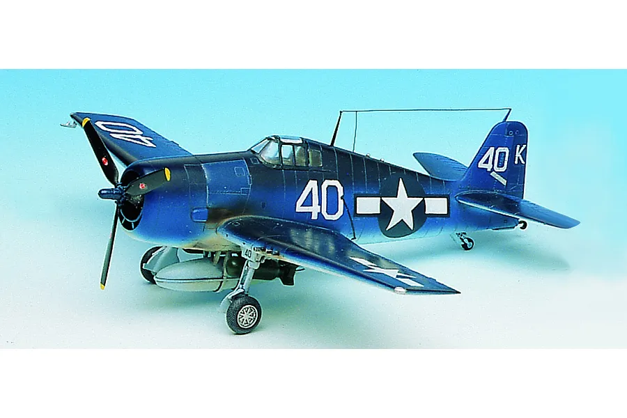 Academy 1/72 USN WWI F6F-3/5 Hell Cat Fighter Scaled Plastic Model Kit image 2