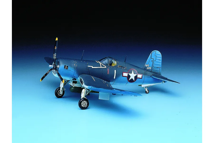 Academy U.S. Navy F4U-1 Corsair Fighter Scaled Plastic Model Kit image 55481