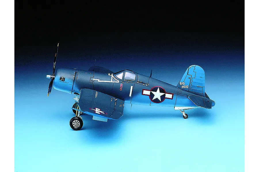 Academy U.S. Navy F4U-1 Corsair Fighter Scaled Plastic Model Kit image 55482