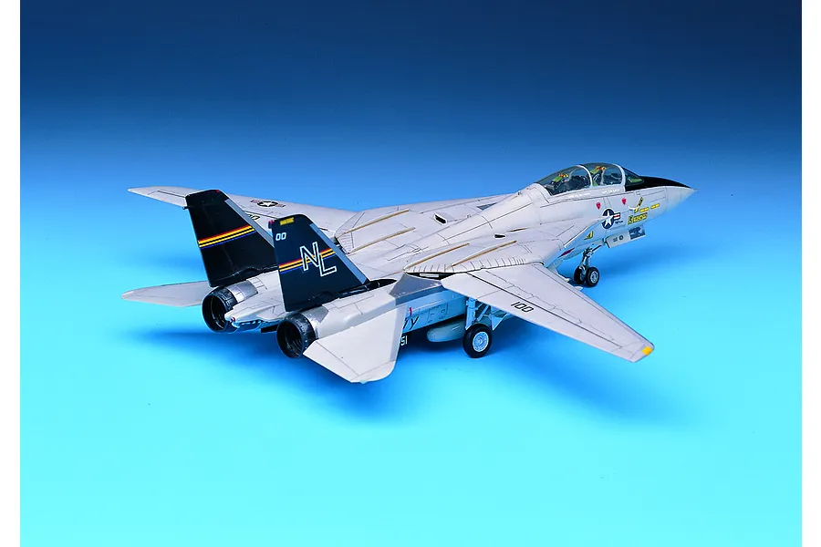 Academy 1/72 USN F-14A Tomcat Figher Scaled Plastic Model Kit image 55526