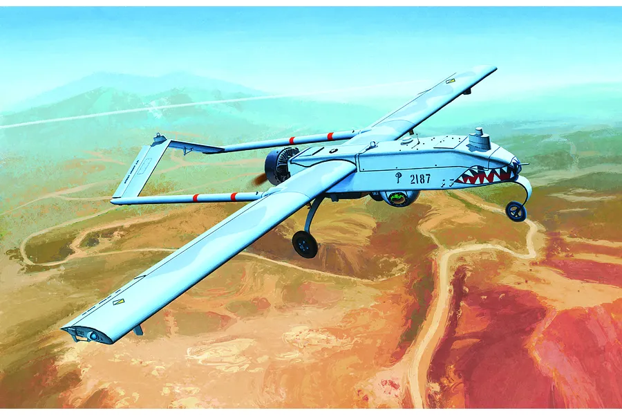 Academy 1/35 U.S. Army RQ-7B UAV Shadow Scaled Plastic Model Kit image 55541