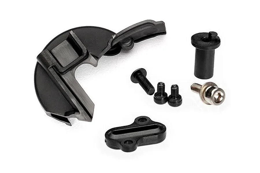 Traxxas Gear Cover &amp;amp; Motor Mount Hinge Post w/ Screws image 5560