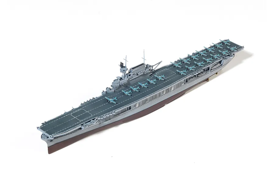 Academy 1/700 USS Enterprise CV-6 Aircraft Carrier Modeler&amp;#039;s Edition Scaled Plastic Model Kit image 55700