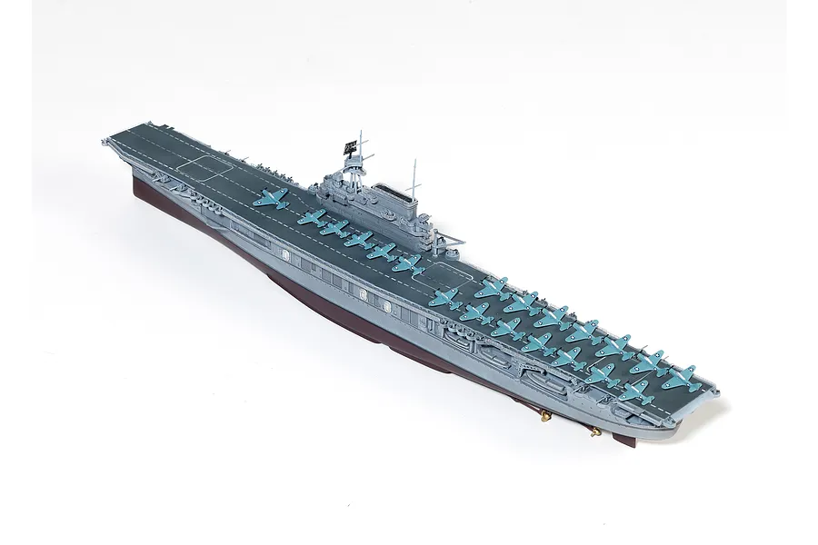 Academy 1/700 USS Enterprise CV-6 Aircraft Carrier Modeler&amp;#039;s Edition Scaled Plastic Model Kit image 55701