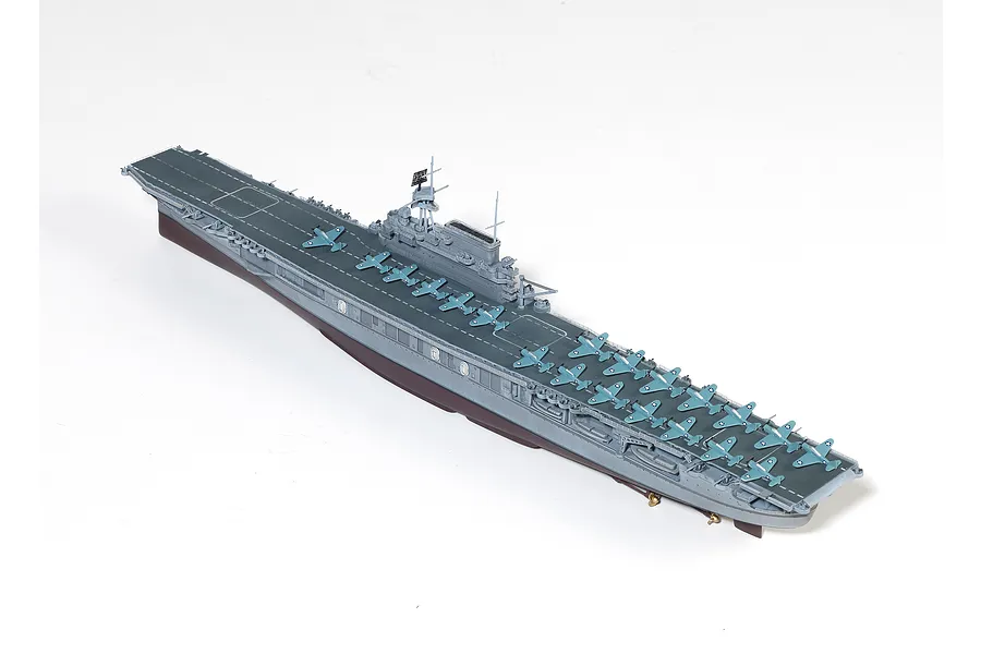 Academy 1/700 USS Enterprise CV-6 Aircraft Carrier Modeler&amp;#039;s Edition Scaled Plastic Model Kit image 55702