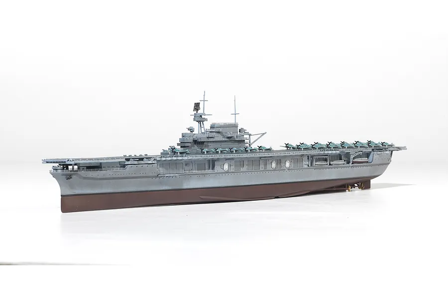 Academy 1/700 USS Enterprise CV-6 Aircraft Carrier Modeler&amp;#039;s Edition Scaled Plastic Model Kit image 55705