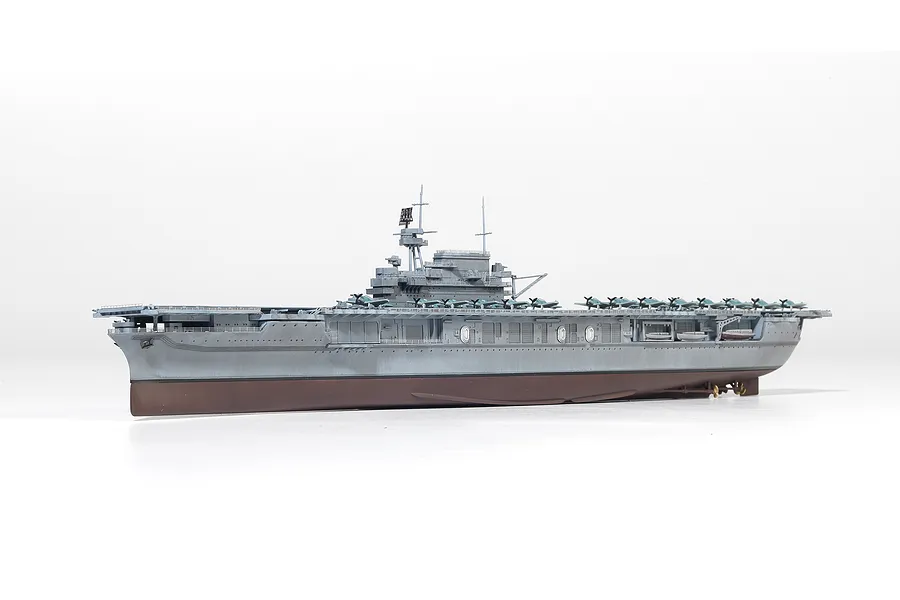 Academy 1/700 USS Enterprise CV-6 Aircraft Carrier Modeler&amp;#039;s Edition Scaled Plastic Model Kit image 55707