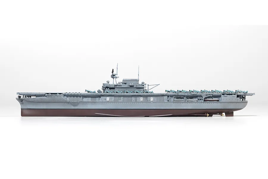 Academy 1/700 USS Enterprise CV-6 Aircraft Carrier Modeler&amp;#039;s Edition Scaled Plastic Model Kit image 55708