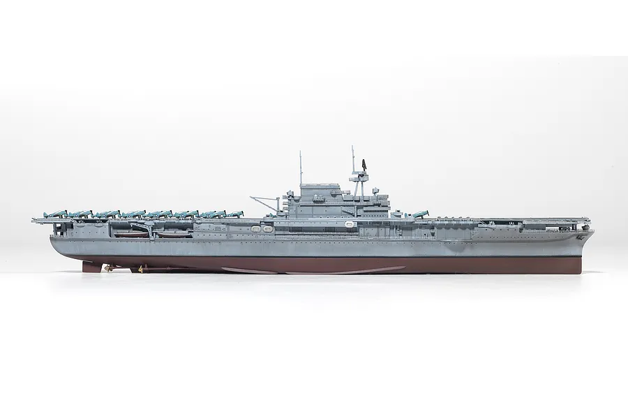 Academy 1/700 USS Enterprise CV-6 Aircraft Carrier Modeler&amp;#039;s Edition Scaled Plastic Model Kit image 55709