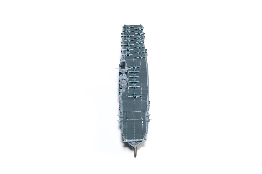 Academy 1/700 USS Enterprise CV-6 Aircraft Carrier Modeler&amp;#039;s Edition Scaled Plastic Model Kit image 55710