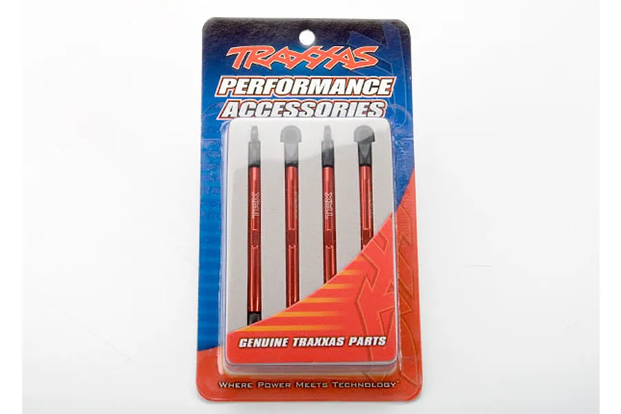 Traxxas Red Aluminium Complete Turnbuckle Set image 5573