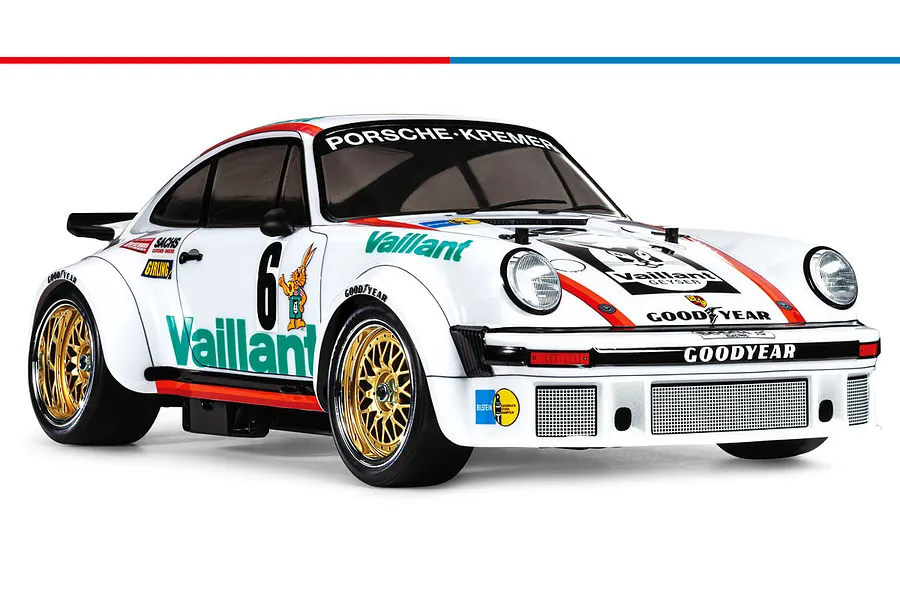 Tamiya Porsche 934 Coupe Vaillant (1976) RC On Road Car Electric 1/10 Scale Kit image 55776