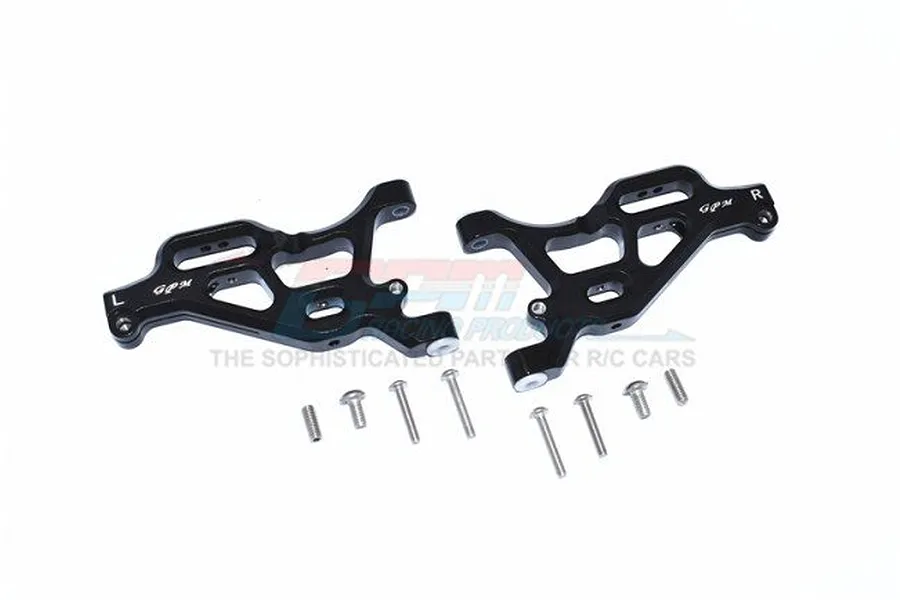 GPM Black Aluminium Front Lower Suspension Arms 2Pcs w/ Hardware image 55955