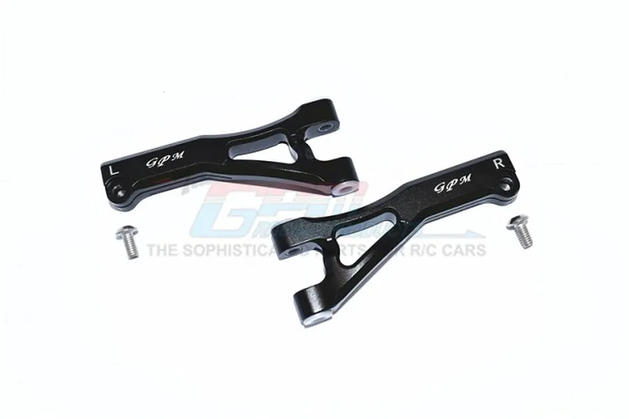 GPM Black Aluminium Front Upper Suspension Arms 2Pcs image 55961