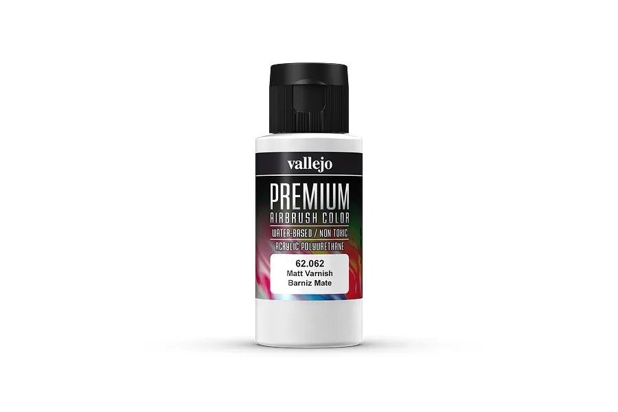 Vallejo Polyurethane Matt Varnish Premium Airbrush Colour 60ml image 55973