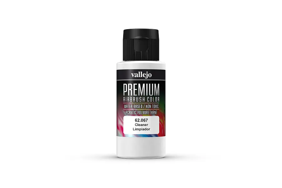 Vallejo Premium Polyurethane Airbrush Cleaner 60ml image 55975