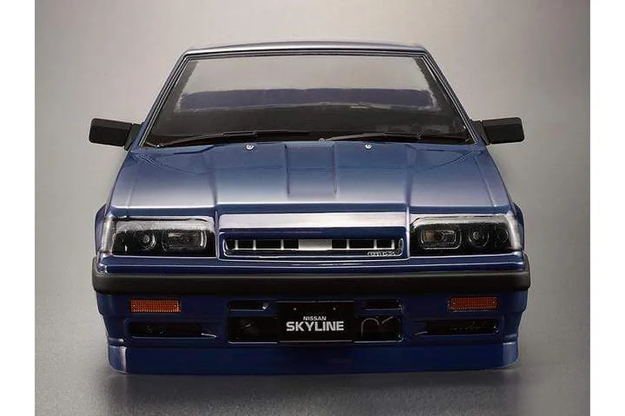 Killerbody 1/10 Nissan Skyline R31 Blue Painted Body Shell w/ Decals image 56128