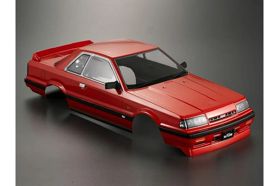 Killerbody 1/10 Nissan Skyline R31 Red Painted Body Shell w/ Decals image 56141