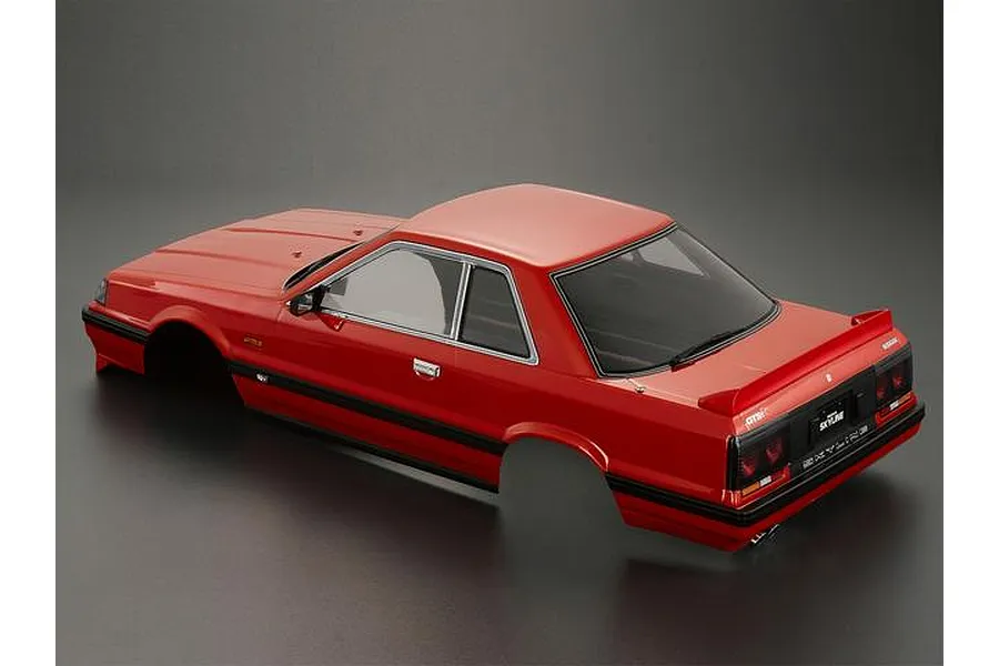 Killerbody 1/10 Nissan Skyline R31 Red Painted Body Shell w/ Decals image 56143