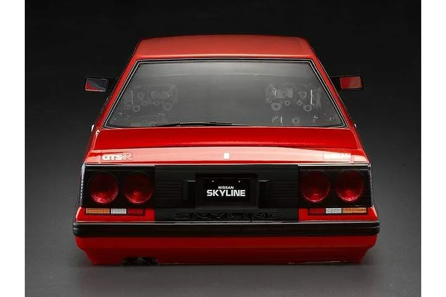 Killerbody 1/10 Nissan Skyline R31 Red Painted Body Shell w/ Decals image 56148