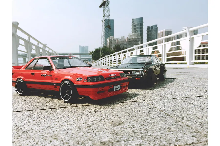 Killerbody 1/10 Nissan Skyline R31 Red Painted Body Shell w/ Decals image 56160