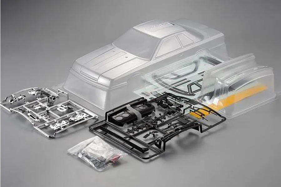 Killerbody 1/10 Nissan Skyline R31 Unpainted Body Shell - Clear image 56162