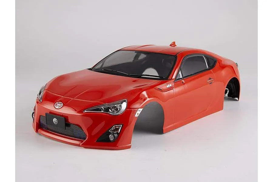 Killerbody 1/10 Toyota 86 Metallic Orange Painted Body Shell image 56165