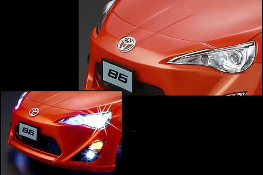 Killerbody 1/10 Toyota 86 Metallic Orange Painted Body Shell image 56184