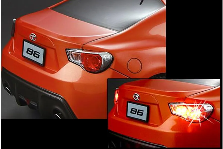Killerbody 1/10 Toyota 86 Metallic Orange Painted Body Shell image 56185