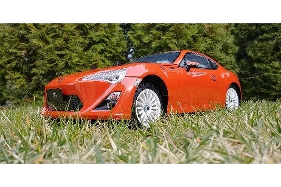 Killerbody 1/10 Toyota 86 Metallic Orange Painted Body Shell image 56187