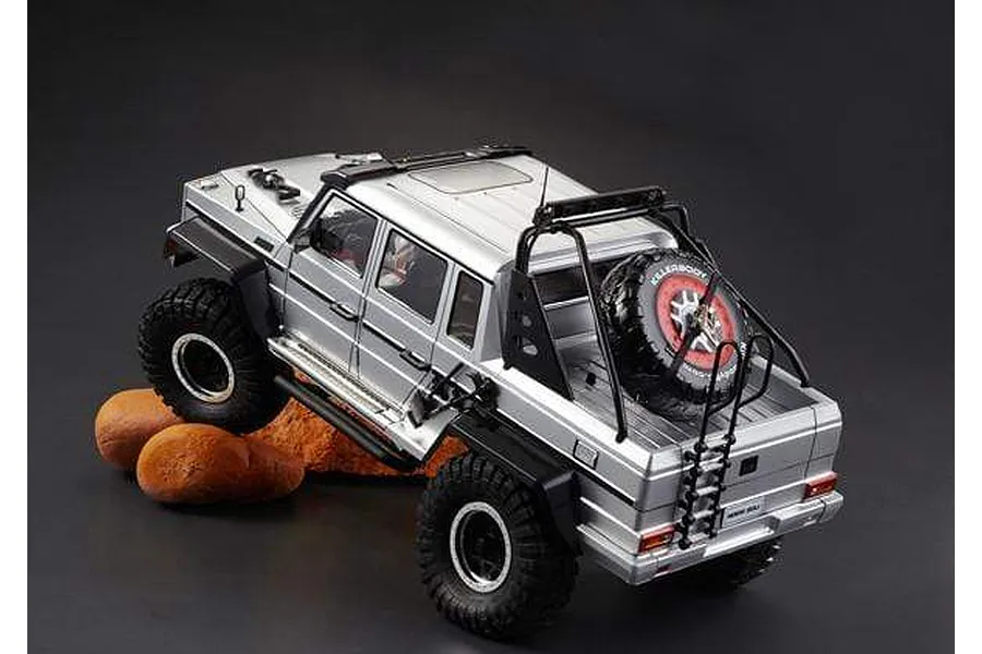 Killerbody 1/10 Horri-Bull Crawler Silver Painted Body Shell image 18