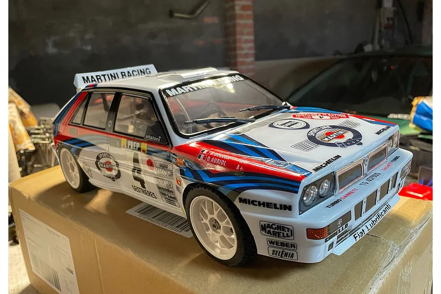 Killerbody 1/10 Lancia Delta HF Integrale Rally Painted Body Shell image 56240