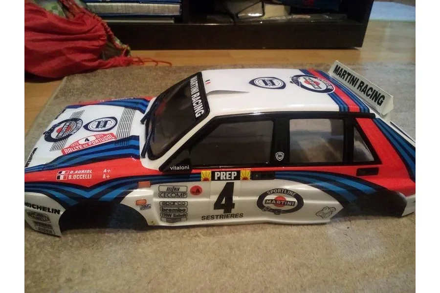 Killerbody 1/10 Lancia Delta HF Integrale Rally Painted Body Shell image 56262