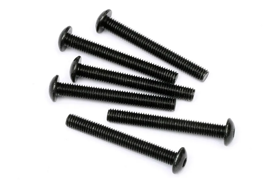 HPI 5x40mm Fine Thread Button Head Screws 6Pcs image 5630