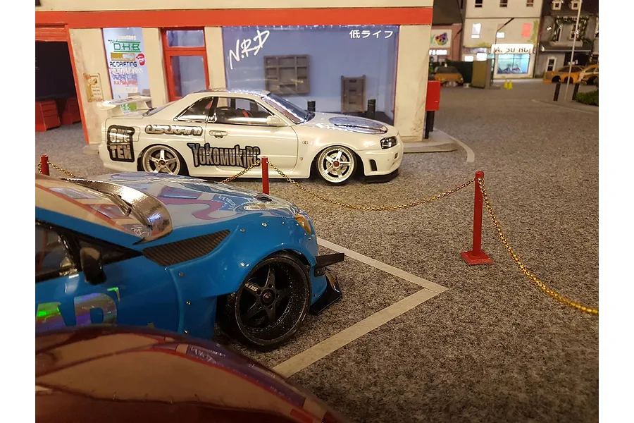 Killerbody 1/10 Nissan Skyline R34 Clear Unpainted Body Shell image 56386