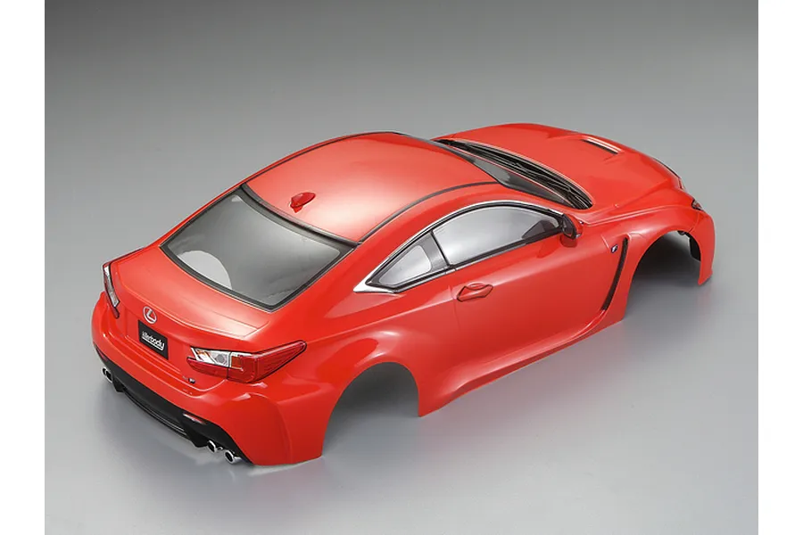 Killerbody 1/10 Lexus RC F Orange Painted Body Shell image 3