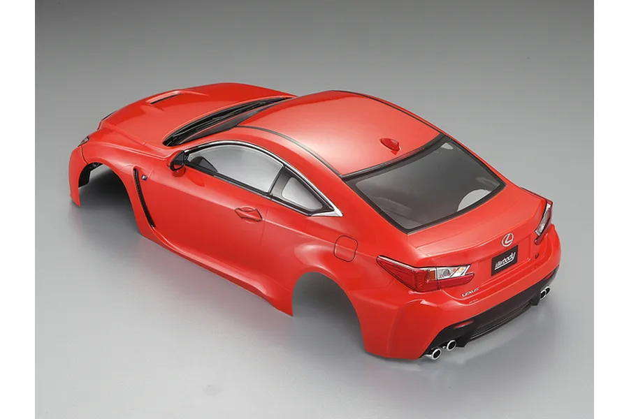 Killerbody 1/10 Lexus RC F Orange Painted Body Shell image 7