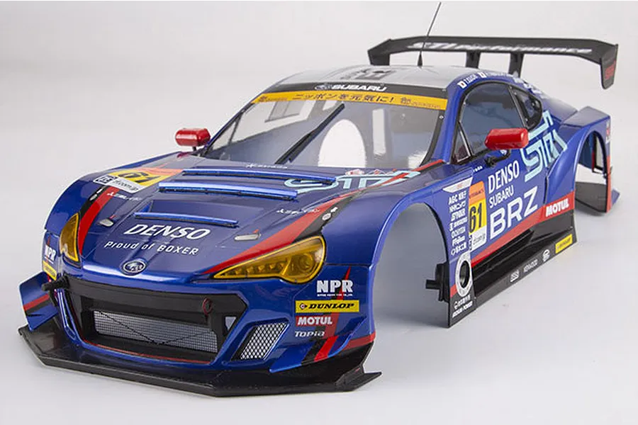 Killerbody 1/10 Subaru BRZ R&amp;amp;D Sports Blue Painted Body Shell w/ Decals &amp;amp; Accessories image 56439
