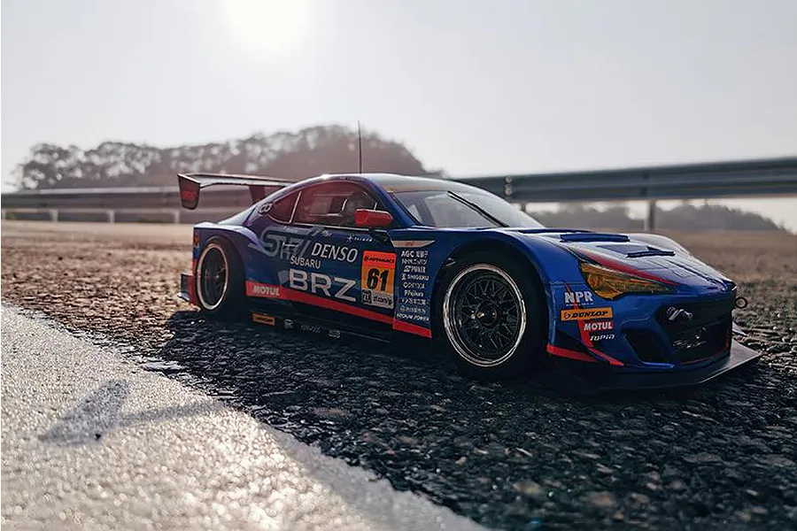 Killerbody 1/10 Subaru BRZ R&amp;amp;D Sports Blue Painted Body Shell w/ Decals &amp;amp; Accessories image 56440