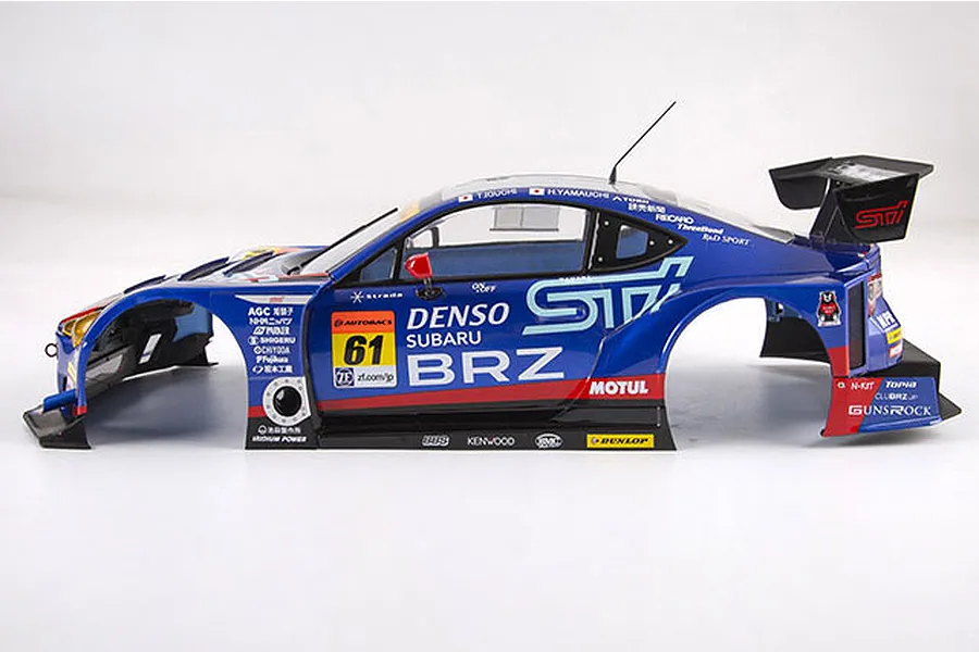 Killerbody 1/10 Subaru BRZ R&amp;amp;D Sports Blue Painted Body Shell w/ Decals &amp;amp; Accessories image 56441
